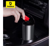 Baseus 500ML Cubo de basura para automóvil Mini Organizador de polvo automático Interior del automóvil Bolsa de basura C
