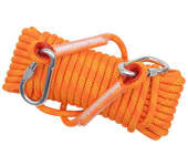 IPRee cuerda de escalada de seguridad de 10mm/12mm para adultos con gancho doble,duradera para escalada en roca,escalada