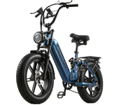 [DIRECTO UE] Bicicleta eléctrica BURCHDA AZ20 Batería de 48V 20Ah Motor de 1000W Ruedas de 20*4.0 pulgadas Rango de kilo