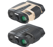 Binoculares con cámara Visión nocturna 4X zoom óptico 8X digital pantalla LCD de 3" video 2.5K 3W IR impermeable IP65 pa
