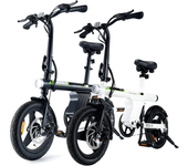 [DIRECTIVA DE LA UE] en rueda U1 Bicicleta eléctrica 36V 7.8AH Motor 250W Neumático de 14 pulgadas 35-45KM Máxima distan
