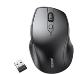 UGreen MU101 Ratón inalámbrico Bluetooth 2.4G 1000-4000DPI Botones silenciosos Ergonomía para MacBook Tablet Laptop Rató