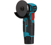 Amoladora angular sin escobillas de 12V de 75mm 1 disco de corte Cargador de 0.5A Batería de 1500mAh