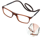Gafas de lectura magnéticas portátiles y plegables para colgar del cuello, ligeras, con protección contra la luz azul, H