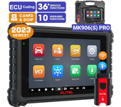 Herramientas de diagnóstico para automóviles Autel MaxiCOM MK906S Pro OBD2, escáner automotriz, herramienta avanzada de