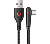 Cable USB-A a Tipo C de 6A 120W Carga rápida Transmisión de datos Núcleo de cobre puro Línea de 1M/2M Largo para iPhone