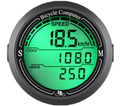 XANES Computador inalámbrico para bicicleta IP67 Impermeable Ordenador de bicicleta Velocímetro Odómetro de bicicleta Cr