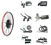[EU/UK Directa] BIKIGHT SW900 36V 500W Kit de conversión de bicicleta eléctrica con motor de buje sin escobillas MTB Rue