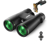[EU Direct] Error en la traducción ES3074 12X50 Prismáticos Verde Película FMC Impermeable Prismáticos con Adaptador de