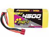 Batería Gaoneng GNB 11.4V 4500mAh 60C 3S LiHV con conector T / XT90 para Coche RC a Escala 1/10 1/8 1/7, Avión RC, Helic