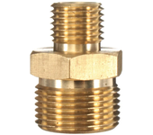 Adaptador M22 macho a macho de 1/4" en latón para conexiones rápidas de manguera de lavadora a presión para Karcher