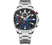 Reloj CURREN cronógrafo para hombres,reloj de negocios deportivos de cuarzo,reloj de pulsera de moda casual,reloj analóg