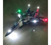 Lámpara de navegación de simulación, luz LED ductada de voltaje 2S-3S para aviones de ala fija RC y drones RC