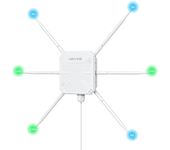 WAVLINK AX3000 Router exterior WiFi6 de alta potencia Punto de acceso de largo alcance Doble banda 2.4G+5G Extensor de r