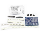 Placa de práctica de soldadura completa SMD Componentes electrónicos Kit de producción SMT DIY
