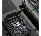 Adaptador y convertidor de banco de energía BUDI 7 en 1 multifuncional Power Box 10000mAh USB Android para teléfono móvi