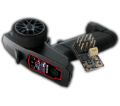 Furitek Avatar 2.4G 4CH Micro Transmisor Control Remoto de Radio con Receptor Combo para Axial SCX24 1/24 Rock Crawler R