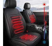 Cojín calefactor para asiento de coche de 12-24V, almohadilla calefactora para asiento de coche eléctrica, cojín calefac