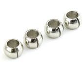 4pcs Suspensiones de bola de baja fricción de metal 54559 para Tamiya TT02 1/10 RC Coche Accesorios de piezas de mejora