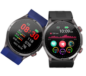 S26 1.43 pulgadas AMOLED Bomba de aire + Diseño de airbag Diagnósticos médicos ECG Nivel de azúcar en sangre Bluetooth L