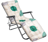 Cojín acolchado suave para silla lounge, adecuado para exteriores en patios, junto a piscinas o tumbonas