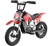 [EU DIRECT] en rueda A12 Bicicleta Eléctrica para Niños 36V 5.2AH Motor de 350W Rueda de 12 pulgadas 22KM Distancia Máxi