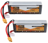 Batería Lipo ZOP Power 14.8V 3200mAh 75C 4S con enchufe XT60 para aviones RC