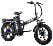 [DIRECTO DE LA UE] Bicicleta eléctrica ChamRider DTS425 Batería de 48V 25Ah Motor de 750W Neumáticos gruesos de 20*4.0 p