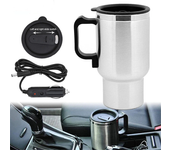 Hervidor eléctrico IPRee para automóvil, camping, 12V, 450ml, hervidor portátil, calentador de agua para hacer té y café