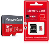 Tarjeta de memoria Microdrive 128GB TF Clase 10 Tarjeta Micro SD de alta velocidad Tarjeta Flash Tarjeta inteligente par