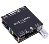 XY-C100H HIFI 2x100W TPA3116D2 AUX+ bluetooth 5.0 Amplificador de potencia estéreo digital HIFI Board Control APP AMP Am
