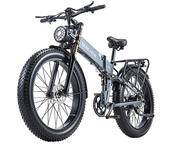 [EU DIRECT] BURCHDA R5 PRO Bicicleta eléctrica 48V 20AH Batería Motor de 1000W Ruedas de 26*4.0 pulgadas Autonomía de 70