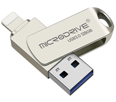 Microdrive 256GB USB3.0 Memoria Flash con Doble Interfaz Velocidad de Transmisión Rápida Pendrive Mini Memoria Portátil