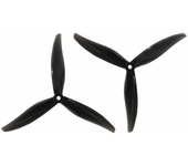 6 Pares GEMFAN 7043 7x4.3 7 Pulgadas Hélice de 3 Palas con Orificio de 5mm para Drones RC Carreras FPV