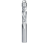 Brocas fresadoras de doble guía con rodamientos en espiral de 6.35/12.7mm de vástago para herramienta de corte de carpin