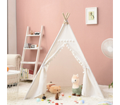 Tiendas de campaña para bebés de 1.35M-1.8M, tienda de campaña de lona de algodón duradera y de calidad en forma de triá