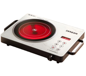 Placa de inducción Zengon de 3500W con anillo de calefacción dual, temporizador de 3 horas, cocina de inducción doméstic