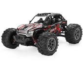 Coche Rc Xinlehong 9137 1/16 2.4G 4WD 36km/h con luces LED, camión monstruo todoterreno de desiertos listo para usar
