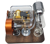 Modelo de motor Stirling SH-016 Caja de música Rompecabezas de ciencia y tecnología Juguetes novedosos