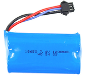 COOLBANK M5A1 1/16 7.4V Batería de 1200mAh para Coche RC Tanque Piezas de Repuesto