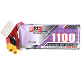 Batería Gaoneng GNB 19V 1100mAh 60C 5S HV LiPo con enchufe XT30/XT60 para Drone de Carreras FPV