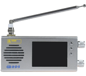 Receptor de radio de banda completa con pantalla LCD de 3,2 pulgadas, batería de 7000mAh, radio AM FM estéreo digital po