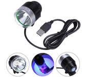 Lámpara de curado de pegamento UV de herramienta de reparación de teléfono móvil de 5V USB LED ultravioleta verde Curado