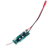 Cada Eachine P-51D Miss Helen avión RC de 500 mm pieza de repuesto 4CH placa de receptor servo a bordo
