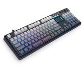 Teclado mecánico SKYLOONG GK104 Pro tri-modal con doble pantalla, 3 perillas intercambiables, estructura de junta con ai