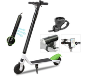 [EU DIRECT] SUNNIGOO ES2 Scooter Eléctrico Batería 36V 12.8Ah Motor 250W Neumáticos Sólidos de 8.5 pulgadas 40-60KM Alca