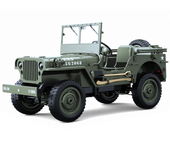 JJRC C8815 RTR 1/10 2.4G 4WD coche RC Willys camión militar, todo terreno, escalada, luz LED, cabrestante opcional, told