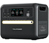 [EU Direct] Estación de energía portátil TALLPOWER V2400 2160Wh LiFePo4 Generador solar, salida de 2400W AC, potencia de
