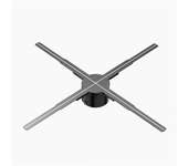 Proyector de holograma 3D P62 Ventilador control remoto Wifi Pantalla de publicidad comercial Luces Proyector Logotipo I
