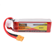 Batería de Lipo ZOP Power 11.1V 2200mAh 60C 3S con conector XT60 para Quadcopter RC